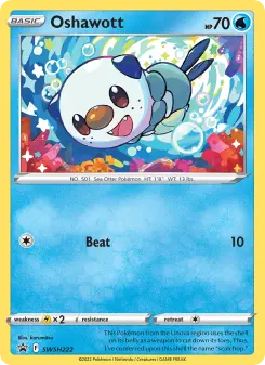 Oshawott — SWSH Black Star Promos SWSH222