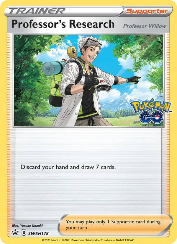 Professor's Research SWSH178 — SWSH Black Star Promos SWSH178, Normal finish