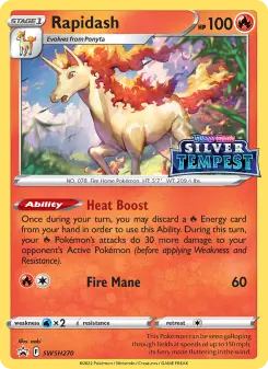 Rapidash SWSH270 — SWSH Black Star Promos