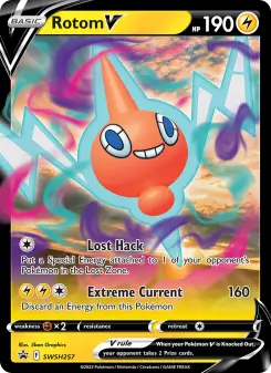 Rotom V — SWSH Black Star Promos #SWSH257