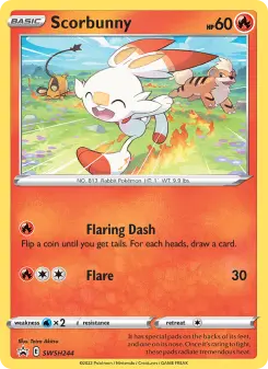 Scorbunny — SWSH Black Star Promos SWSH244