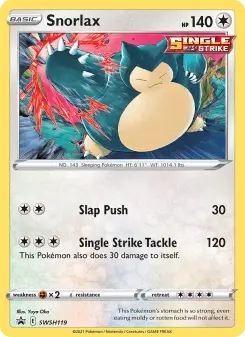 Snorlax — SWSH Black Star Promos SWSH119