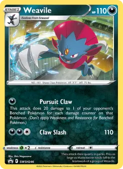 Weavile SWSH246 — SWSH Black Star Promos