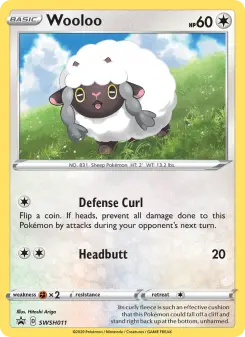 Wooloo SWSH011 — SWSH Black Star Promos