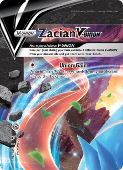 Zacian V-UNION — SWSH Black Star Promos #SWSH163