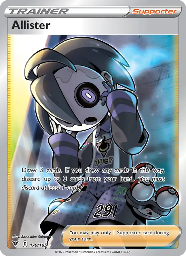 Allister 179 card from Vivid Voltage