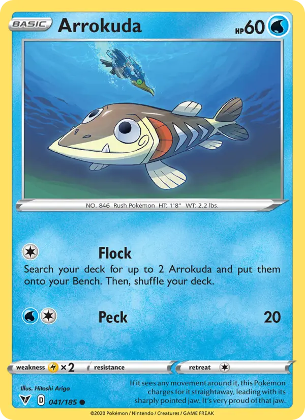Arrokuda 41 card from Vivid Voltage