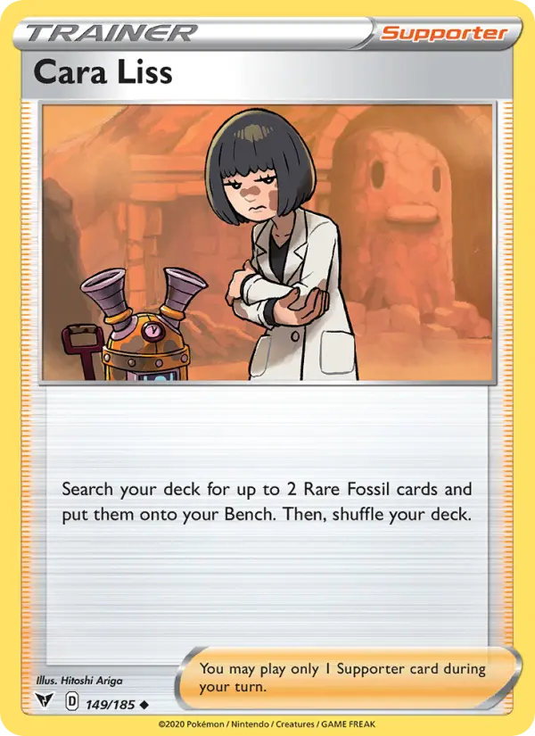 Cara Liss 149 card from Vivid Voltage