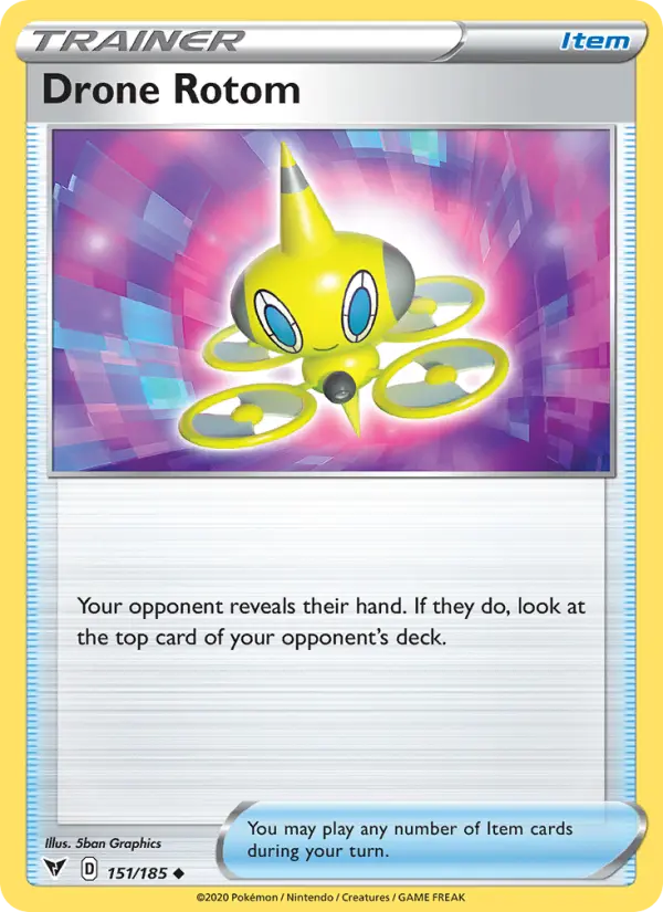 Drone Rotom 151 — Vivid Voltage 151, Normal finish