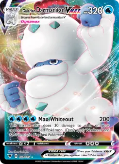 Galarian Darmanitan VMAX — Vivid Voltage #37