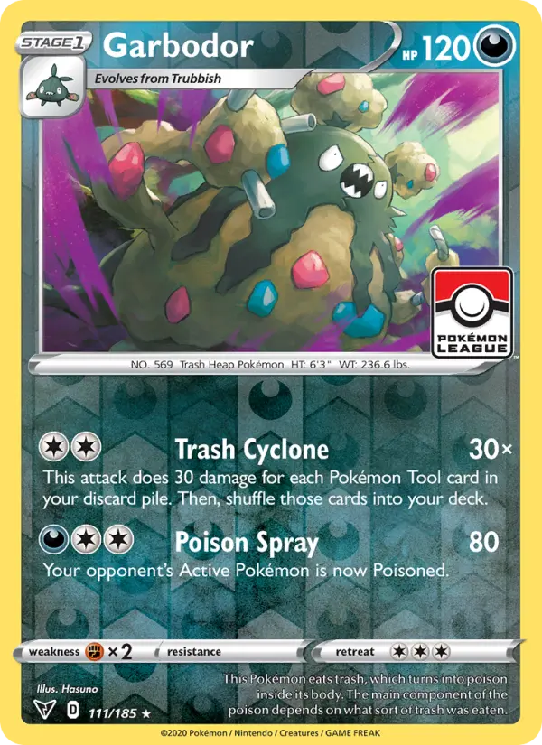Garbodor 111 — Vivid Voltage 111, Normal finish