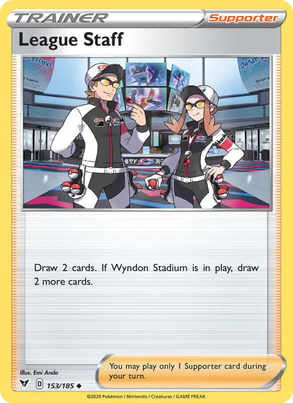 League Staff 153 — Vivid Voltage 153, Normal finish