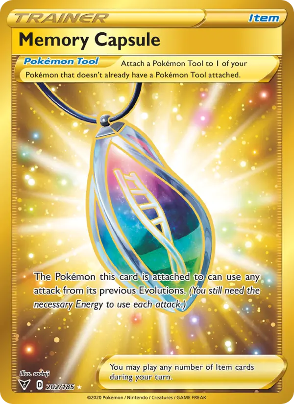 Memory Capsule 202 — Vivid Voltage 202, Holofoil finish