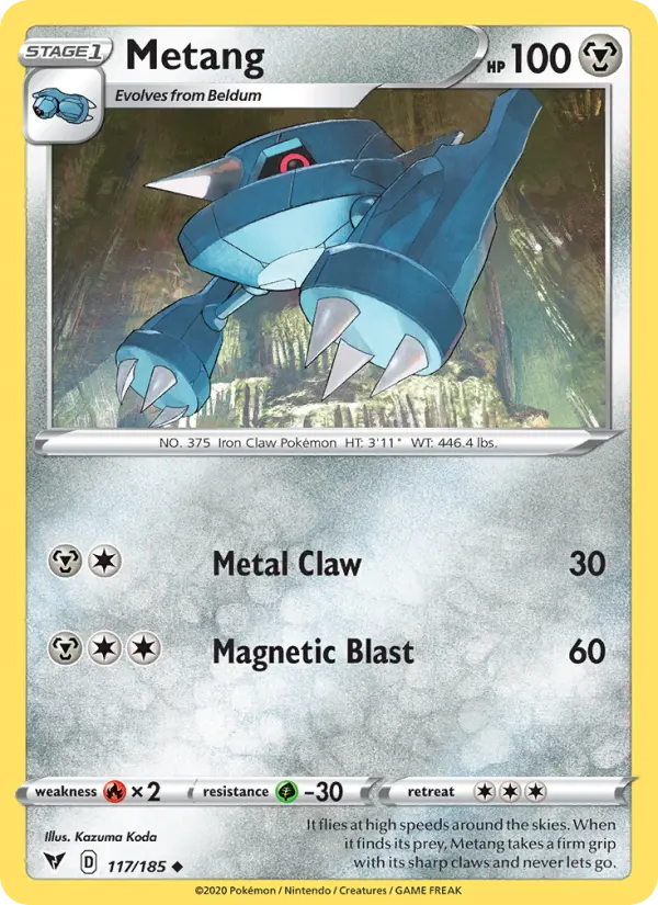 Metang 117 card from Vivid Voltage