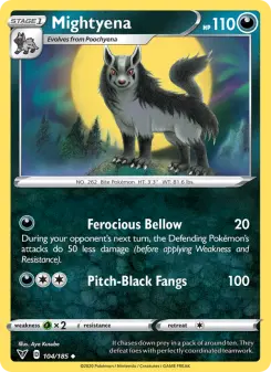 Mightyena — Vivid Voltage #104