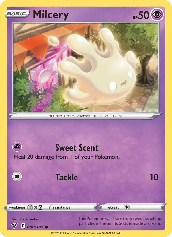 Milcery 80 card from Vivid Voltage