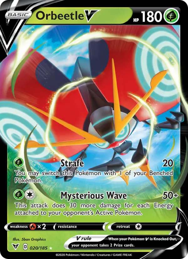 Orbeetle V 20 — Vivid Voltage 20, Holofoil finish
