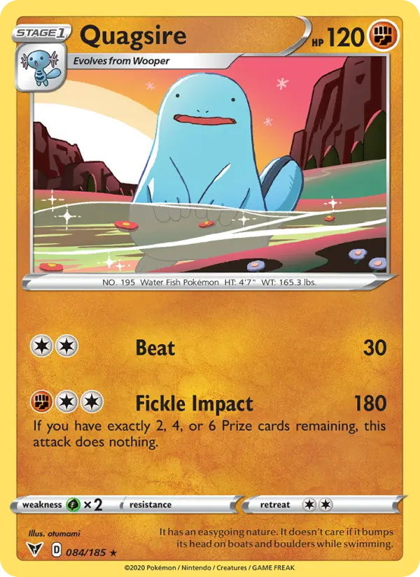 Quagsire 84 — Vivid Voltage 84, Normal finish