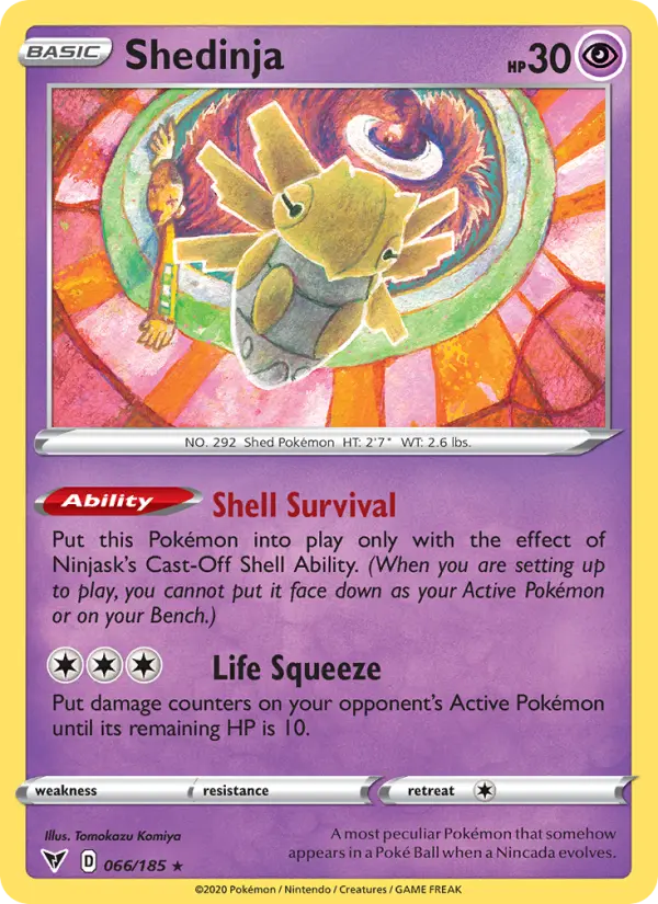 Shedinja 66 — Vivid Voltage 66, Normal finish