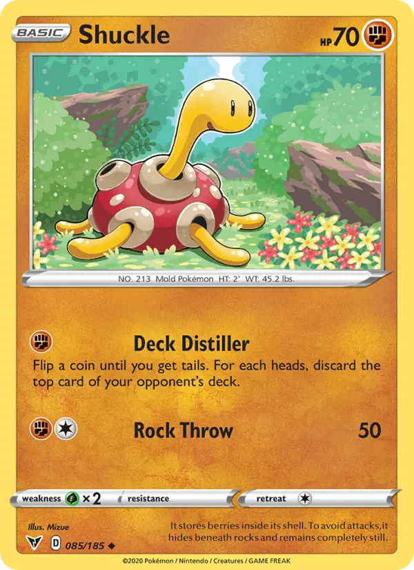 Shuckle 85 card from Vivid Voltage