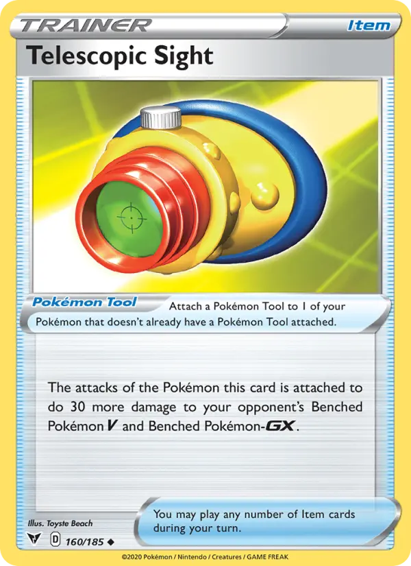 Telescopic Sight 160 card from Vivid Voltage