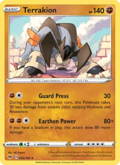 Terrakion — Vivid Voltage 92