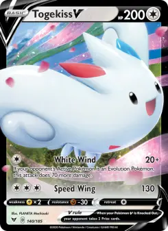 Togekiss V 140 — Vivid Voltage