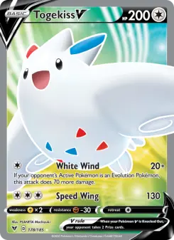 Togekiss V 178 — Vivid Voltage