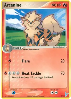 Arcanine — EX Trainer Kit 2 Minun #1