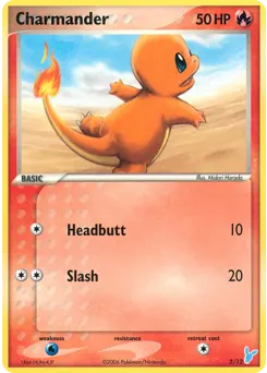 Charmander — EX Trainer Kit 2 Minun #2