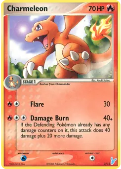 Charmeleon — EX Trainer Kit 2 Minun #3