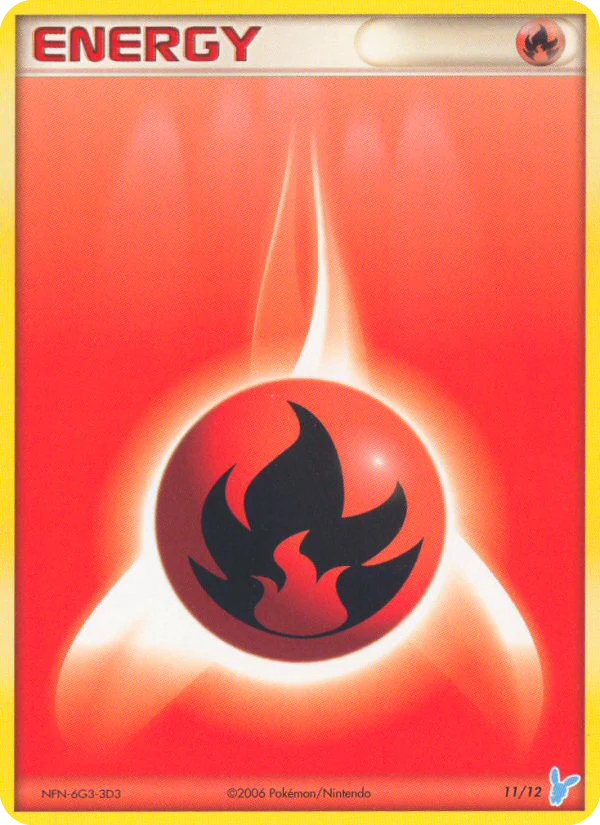 Fire Energy 11 — EX Trainer Kit 2 Minun 11, Normal finish