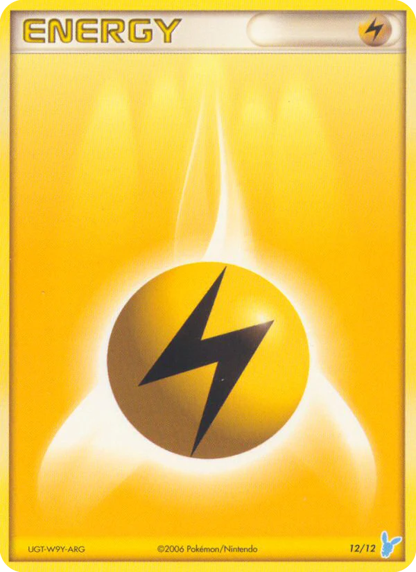 Lightning Energy 12 — EX Trainer Kit 2 Minun 12, Normal finish