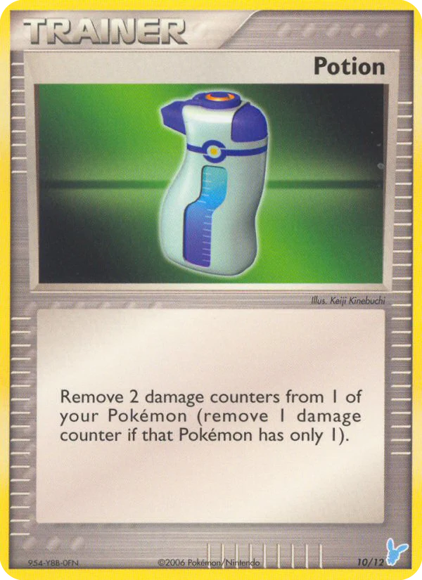 Potion 10 — EX Trainer Kit 2 Minun 10, Normal finish