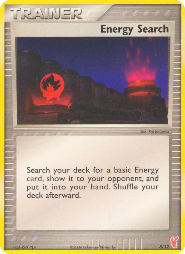 Energy Search 8 — EX Trainer Kit 2 Plusle 8, Normal finish