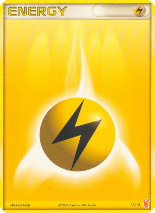 Lightning Energy 11 card from EX Trainer Kit 2 Plusle