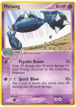 Metang — EX Trainer Kit 2 Plusle #5