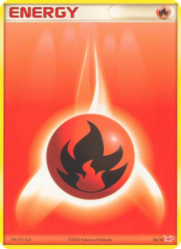 Fire Energy 10 — EX Trainer Kit Latias 10, Normal finish