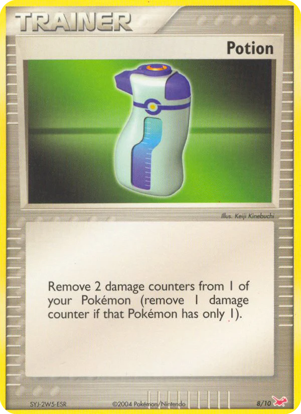 Potion 8 card from EX Trainer Kit Latias