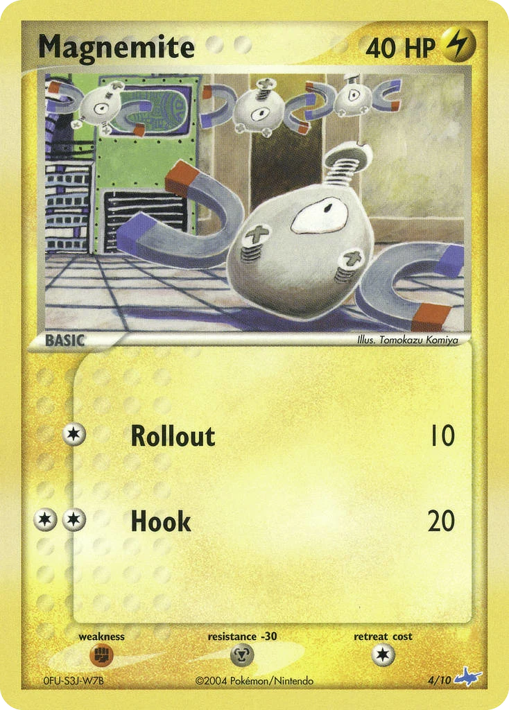 Magnemite 4 card from EX Trainer Kit Latios
