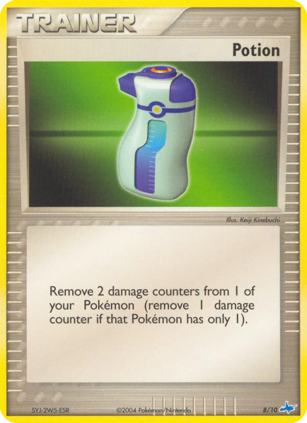 Potion 8 card from EX Trainer Kit Latios