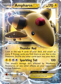 Ampharos-EX — Ancient Origins #27