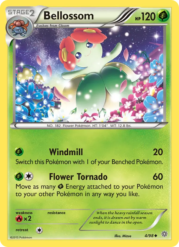 Bellossom 4 — Ancient Origins 4, Normal finish