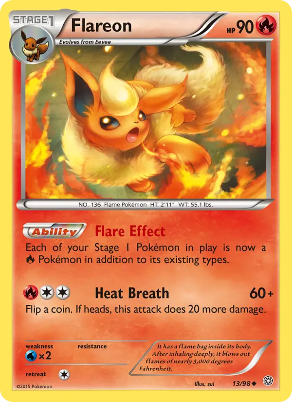 Flareon 13 — Ancient Origins 13, Normal finish