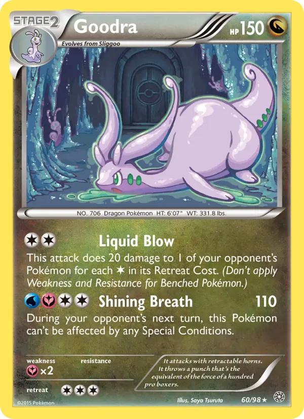 Goodra 60 — Ancient Origins 60, Holofoil finish