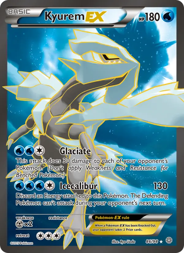 Kyurem-EX 86 card from Ancient Origins