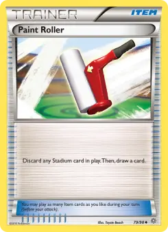 Paint Roller 79 — shown as an example of the Reverse Holofoil finish