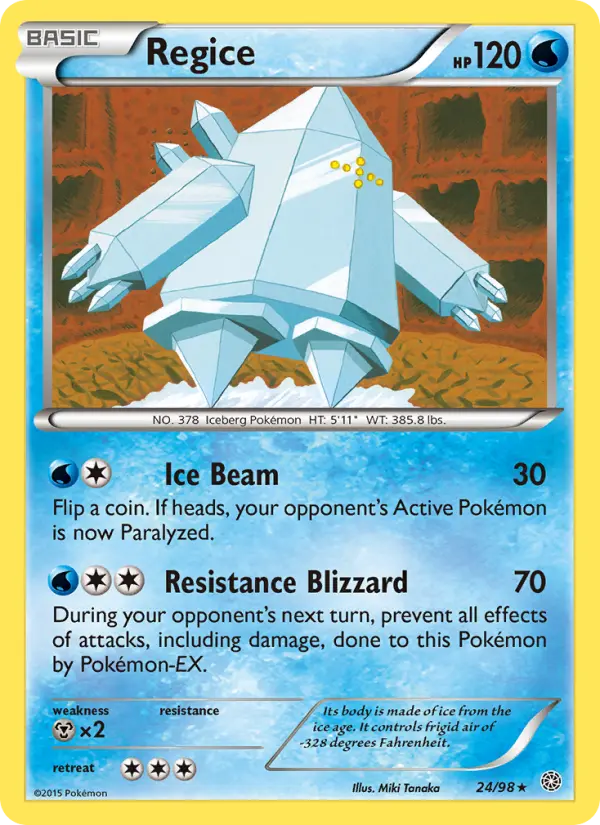 Regice 24 — Ancient Origins 24, Normal finish