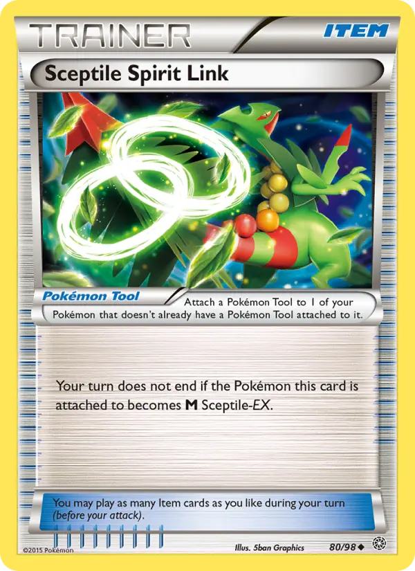 Sceptile Spirit Link 80 — Ancient Origins 80, Normal finish