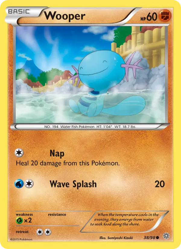 Wooper 38 — Ancient Origins 38, Normal finish
